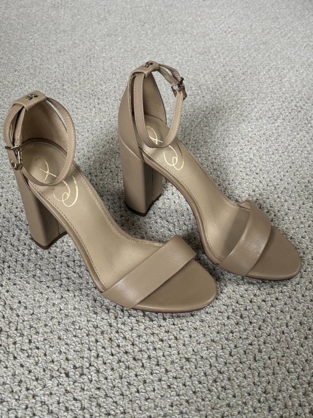 Sam Edelman Yaro Block Heel Sandals, Size 7